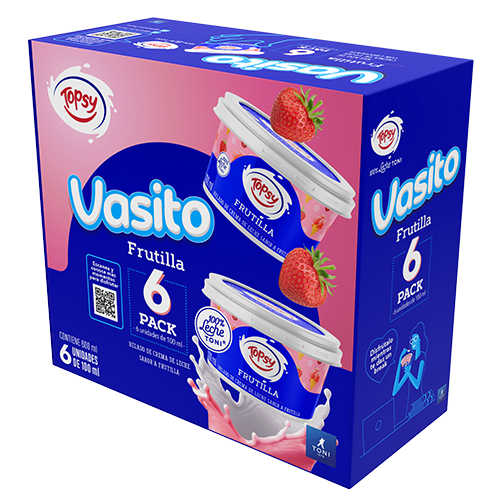 Vasito Frutilla